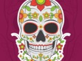 Cluiche Jigsaw Skull Colorful  ar líne