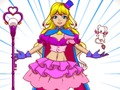 Cluiche Cluiche Gúna Suas Cailín draíochta Kawaii  ar líne