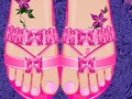 Cluiche Spa Pedicure Rena  ar líne