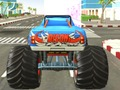Cluiche Páirceáil Cathrach Truck Monster  ar líne