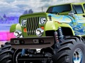 Cluiche Surfáil Trá Truck Monster  ar líne