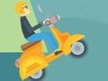 Cluiche Jigsaw Scooter Super  ar líne