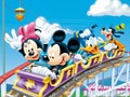 Cluiche Mickey in Rollercoaster - Socraigh na Bloic  ar líne