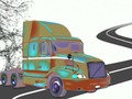 Cluiche Coloring Trucailí Volvo  ar líne