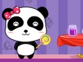 Cluiche Stiúideo Meascadh Dath Panda Leanbh  ar líne