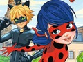 Cluiche Difríochtaí LadyBug  ar líne