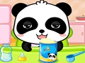 Cluiche Cúram Panda Leanbh  ar líne