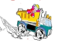 Cluiche Dathú Lego Trucks  ar líne