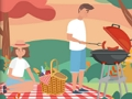 Cluiche Rudaí i bhfolach Picnic Barbecue  ar líne