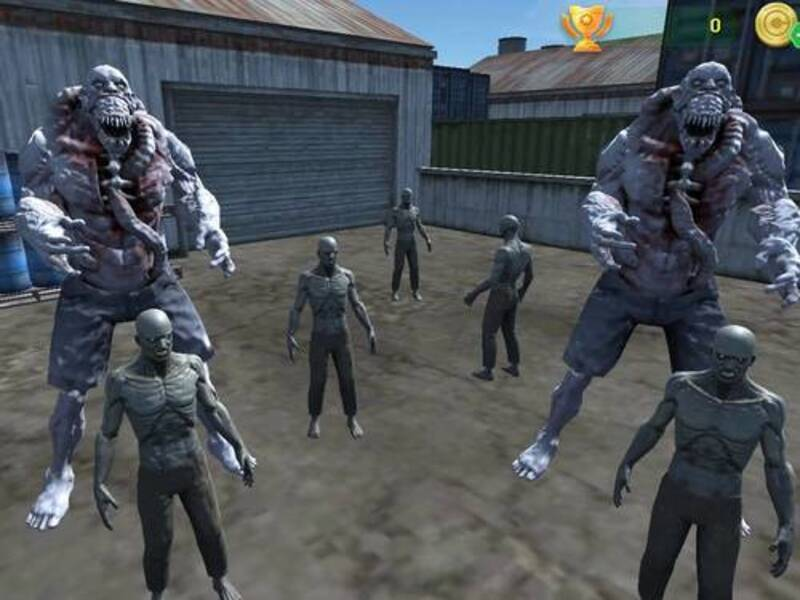Cluiche Shooter zombie 2 ar líne