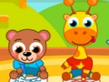 Cluiche Kindergarten Ainmhithe  ar líne