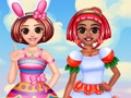 Cluiche Cosplay Bie Foodie  ar líne