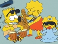 Cluiche Puzal Jigsaw Simpsons  ar líne