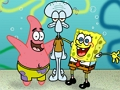 Cluiche Puzal Jigsaw SpongeBob  ar líne