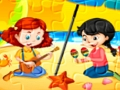 Cluiche Jigsaw Trá  ar líne