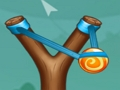 Cluiche Slingshot candy  ar líne