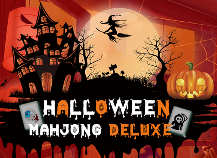 Cluiche Oíche Shamhna Mahjong Deluxe  ar líne
