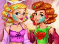 Cluiche Smidiú Fíor Boho Princesses  ar líne