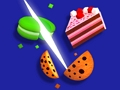 Cluiche Ninja Slice Cáke  ar líne