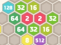 Cluiche 2048 Bloc Cumaisc Hexa  ar líne