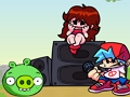 Cluiche Funkin Oíche Aoine 'vs PIG ó Angry Birds  ar líne