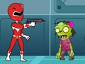 Cluiche Shooter Zombie Power Rangers  ar líne