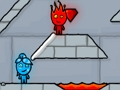Cluiche Fireboy & Watergirl 3 sa Ice Temple  ar líne