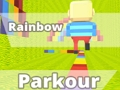 Cluiche Kogama Rainbow Parkour ar líne