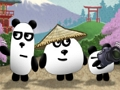 Cluiche 3 Pandas Sa tSeapáin HTML5  ar líne