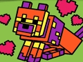 Cluiche Easy Coloring Mineblox  ar líne