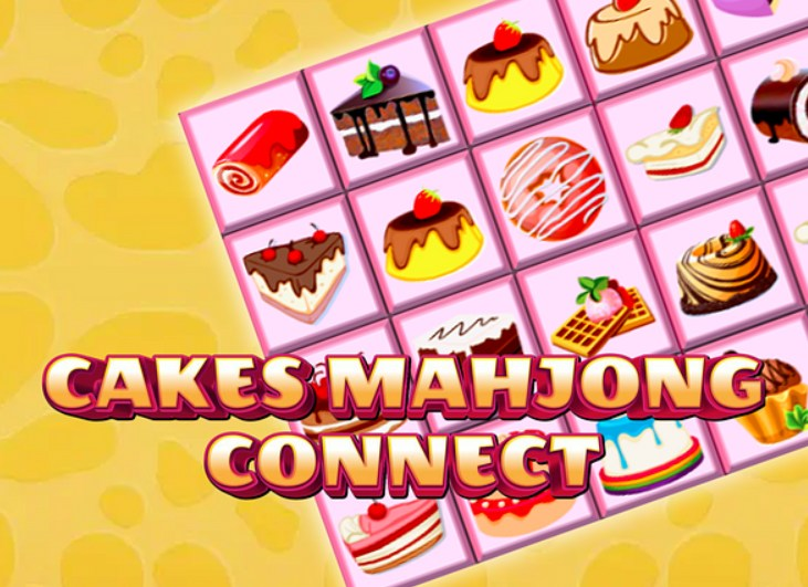 Cluiche Cácaí Mahjong Connect  ar líne