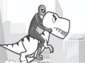 Cluiche Runner T-Rex Spiderman  ar líne