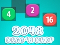 Cluiche 2048 tarraing 'agus scaoil  ar líne