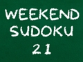 Cluiche Sudoku Deireadh Seachtaine 21  ar líne
