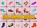 Cluiche Sandals Cailíní Mahjong  ar líne