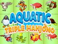 Cluiche Mahjong triple uisceach  ar líne