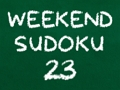 Cluiche Sudoku Deireadh Seachtaine 23  ar líne