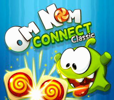 Cluiche Om Nom Connect Clasaiceach  ar líne