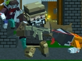 Cluiche Multiplayer zombie shooter picteilín  ar líne