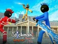 Cluiche Troid Stickman Police vs Gangsters Street  ar líne
