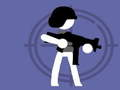 Cluiche Stickman laoch sniper  ar líne