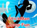 Cluiche Spraoi Léim StickMan  ar líne