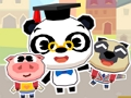 Cluiche Scoil an Dr Panda  ar líne
