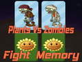 Cluiche Cuimhne Comhrac Plandaí vs Zombies  ar líne