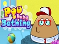 Cluiche Snámha Pou Baby  ar líne