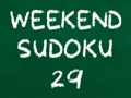 Cluiche Sudoku Deireadh Seachtaine 29  ar líne