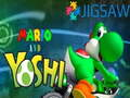 Cluiche Jigsaw Mario agus Yoshi  ar líne