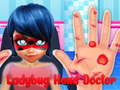 Cluiche Dochtúir Láimhe ladybug  ar líne