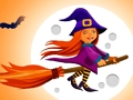 Cluiche Jigsaw Witches Oíche Shamhna gleoite  ar líne