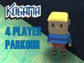 Cluiche Kogama 4 Player Parkour ar líne